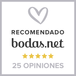 Sello 25 Opiniones - Organizadores de Bodas